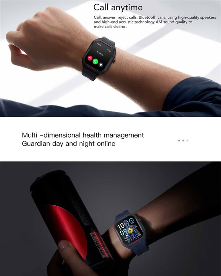 E01 Smartwatch 1,83 Zoll TFT HD Großbildschirm Starke Akkulaufzeit EKG-Messung-Shenzhen Shengye Technology Co.,Ltd