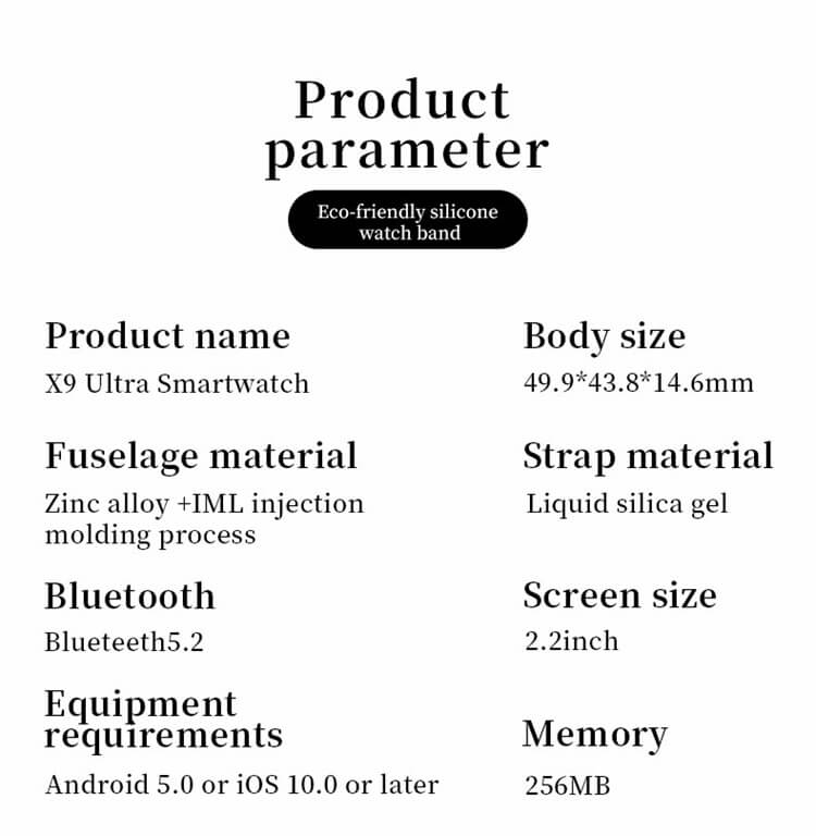 X9 Ultra Akıllı Saat-Shenzhen Shengye Technology Co.,Ltd