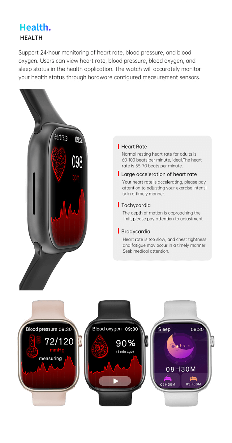 GS9 Pro Max Smartwatch 2.2 Inches Large Screen Multiple Movement Modes Healthy Monitoring-Shenzhen Shengye Technology Co.,Ltd