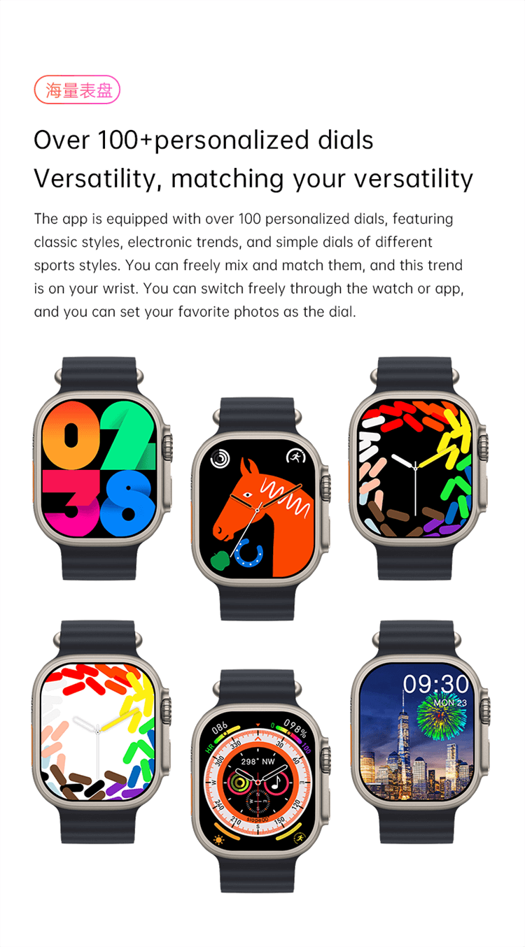 Reloj inteligente GS Ultra 9 Max AMOLED-Shenzhen Shengye Technology Co., Ltd