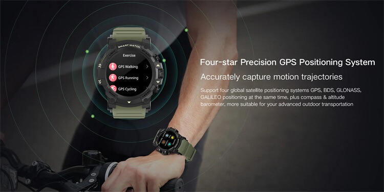 G02 Smartwatch GPS Localisation quatre étoiles Surveillance intelligente de la santé IP67 étanche-Shenzhen Shengye Technology Co., Ltd