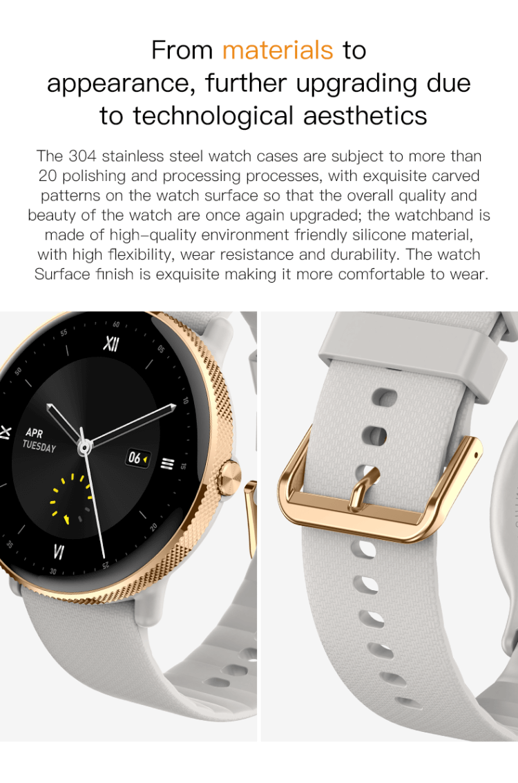 S61 AMOLED Smartwatch Gerenciamento do período menstrual Bluetooth Call-Shenzhen Shengye Technology Co., Ltd