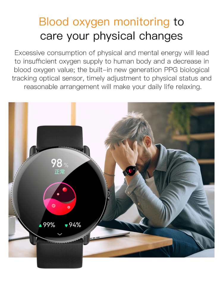 S61 AMOLED Smartwatch Gerenciamento do período menstrual Bluetooth Call-Shenzhen Shengye Technology Co., Ltd