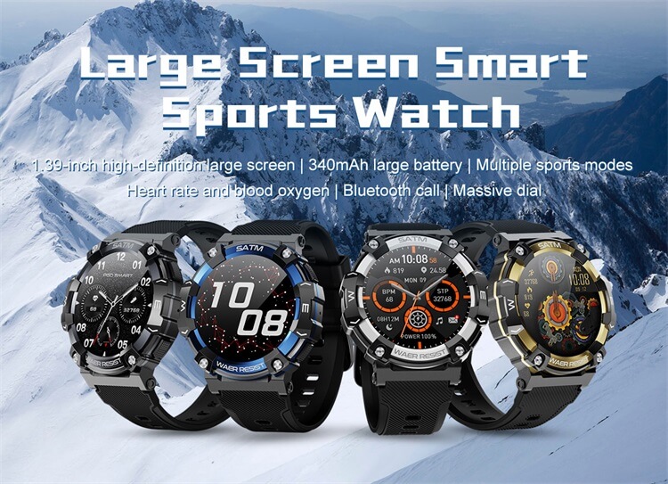 PG666 Outdoor Smartwatch Wodoodporny, pyłoszczelny, odporny na upadki 340 mAh Duża bateria Massive Dial-Shenzhen Shengye Technology Co., Ltd