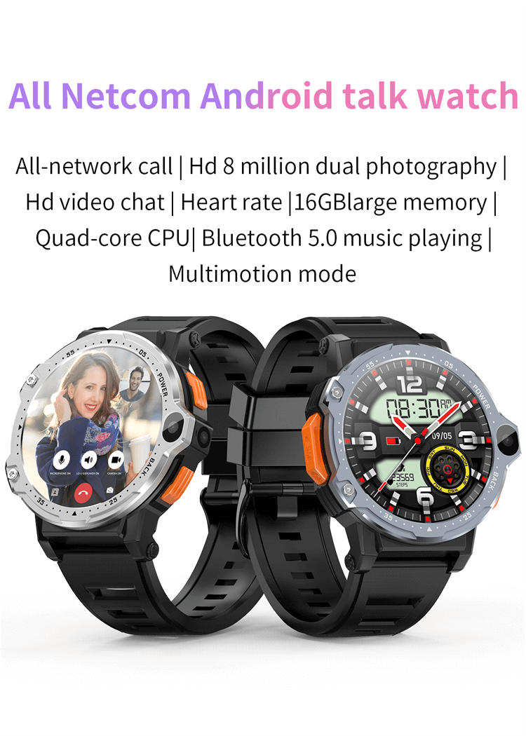 PG999 4G Sim Card Android 8.1 Smart Watch 5G GPS WIFI NFC 64GB ROM 4GB RAM Quad Core CPU Dual Camera-Shenzhen Shengye Technology Co.,Ltd