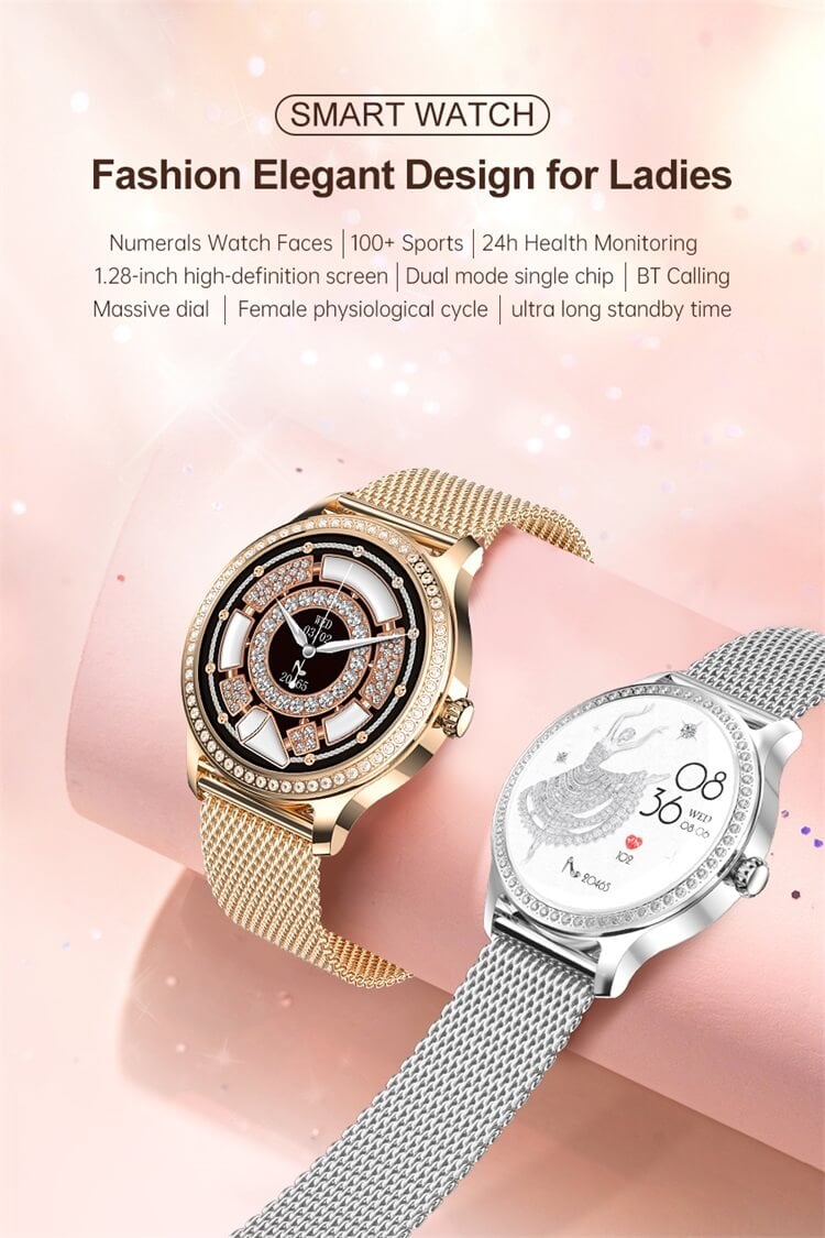 LW105 Women TFT Smartwatch Female Physiological Cycle Health Monitoring Long Standby Time-Shenzhen Shengye Technology Co.,Ltd
