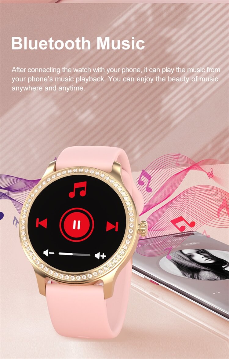 LW105 Femmes TFT Smartwatch Femme Cycle Physiologique Surveillance De La Santé Longue Durée De Veille-Shenzhen Shengye Technology Co., Ltd