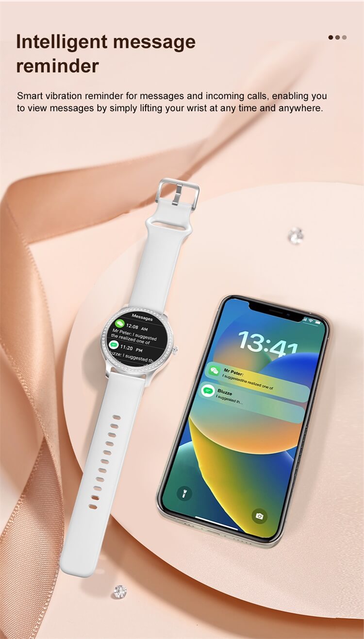 LW105 Mujeres TFT Smartwatch Ciclo fisiológico femenino Monitoreo de la salud Tiempo de espera prolongado-Shenzhen Shengye Technology Co.,Ltd