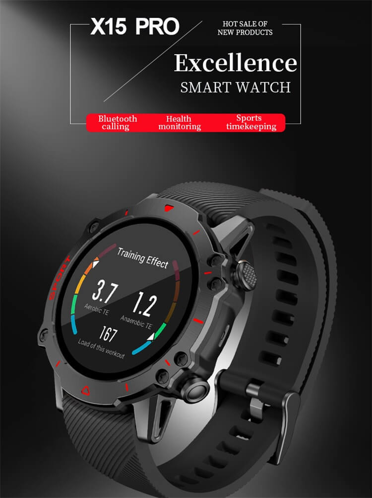 X15 Pro montre intelligente robuste d'extérieur paiement hors ligne chronométrage sportif-Shenzhen Shengye Technology Co., Ltd