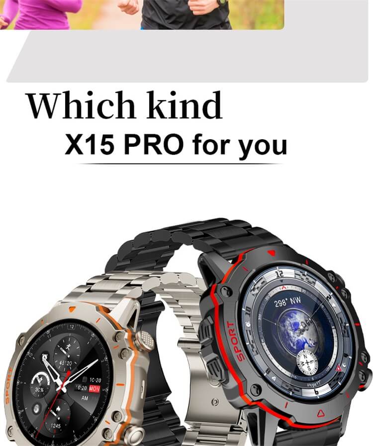 X15 Pro montre intelligente robuste d'extérieur paiement hors ligne chronométrage sportif-Shenzhen Shengye Technology Co., Ltd