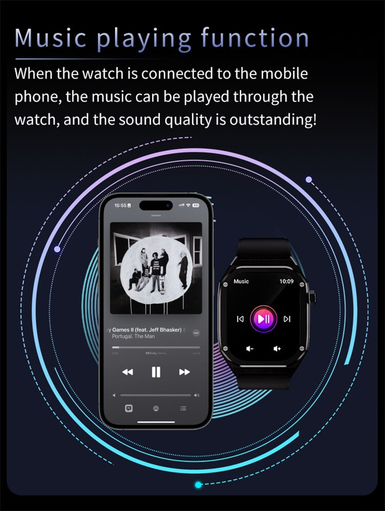 Montre intelligente HD40 AMOLED ECG 400 mAh Contrôle d'accès NFC-Shenzhen Shengye Technology Co., Ltd