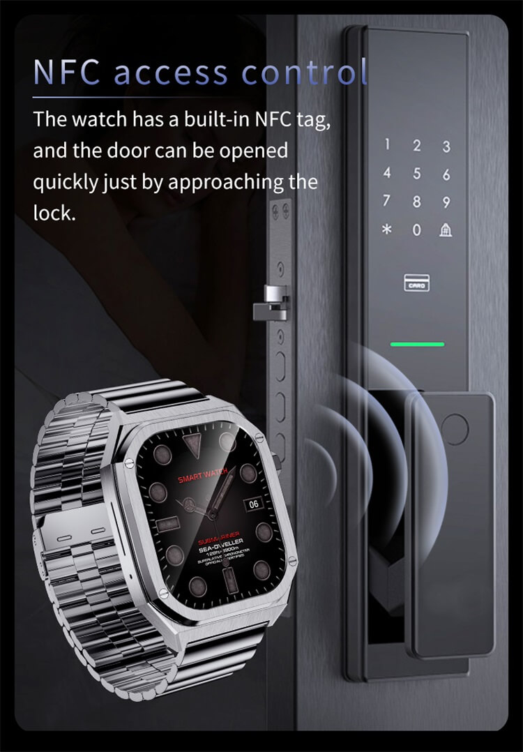 Montre intelligente HD40 AMOLED ECG 400 mAh Contrôle d'accès NFC-Shenzhen Shengye Technology Co., Ltd