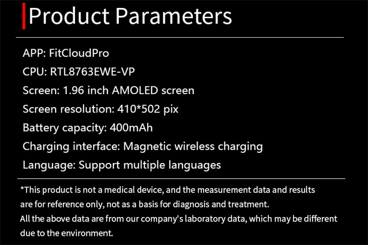 HD40 AMOLED Smartwatch ECG 400 mAh NFC Acces Control-Shenzhen Shengye Technology Co., Ltd