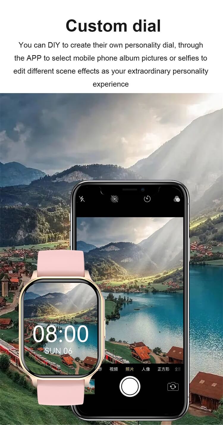 HK26 Smartwatch AMOLED Kontrola dostępu NFC Przypomnienie o siedzącym trybie życia AI Inteligentny głos-Shenzhen Shengye Technology Co., Ltd