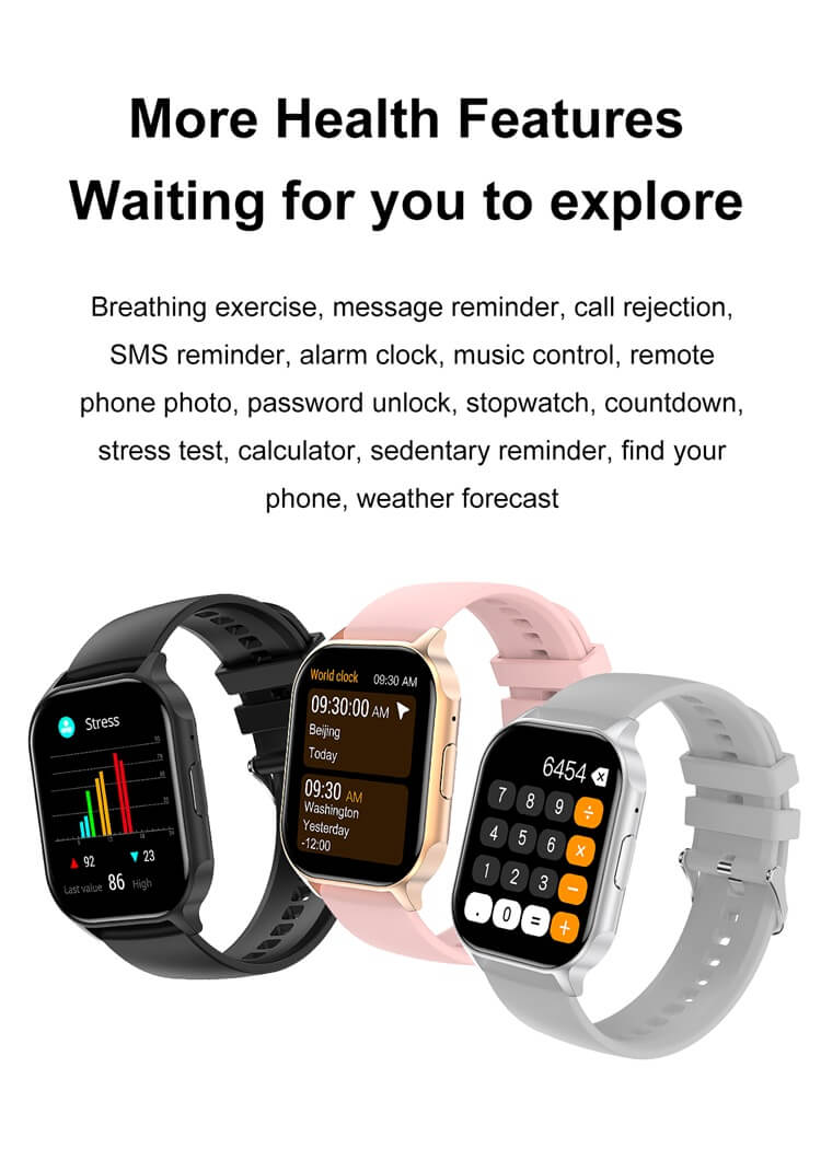 HK26 AMOLED Smartwatch NFC التحكم في الوصول تذكير المستقرة AI الصوت الذكي-Shenzhen Shengye Technology Co.,Ltd