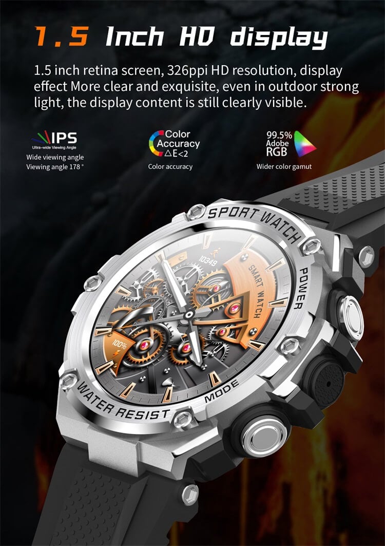 T88 Smartwatch Dustproof Large 800mAh Battery Capacity IP68 Waterproof-Shenzhen Shengye Technology Co.,Ltd