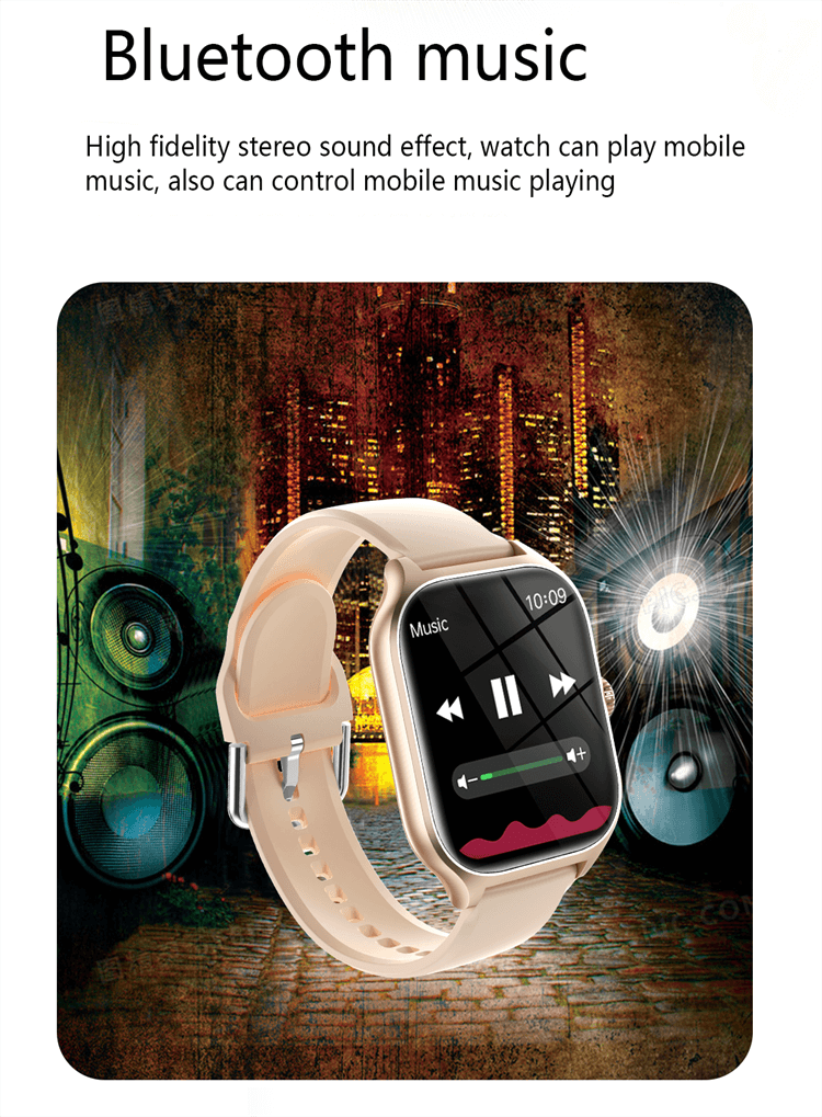 GTS4 Smartwatch SMS-herinnering ECG-bewaking Fotografie op afstand - Shenzhen Shengye Technology Co., Ltd