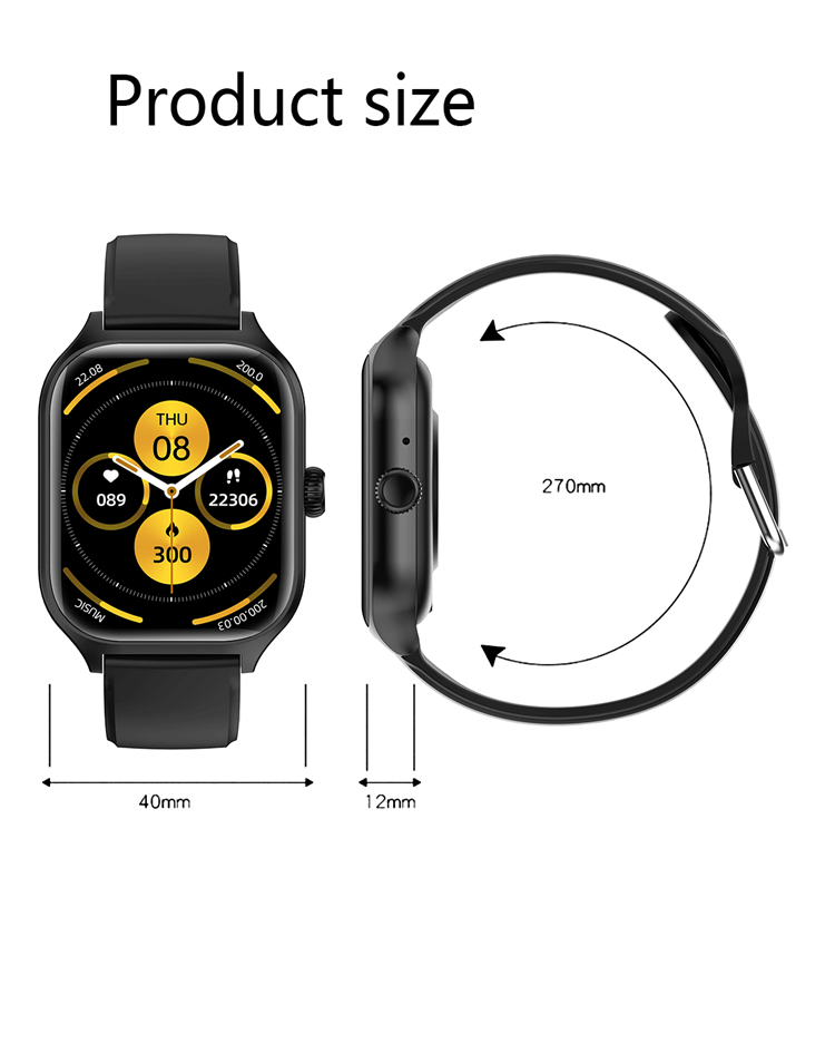 GTS4 Smartwatch SMS-herinnering ECG-bewaking Fotografie op afstand - Shenzhen Shengye Technology Co., Ltd