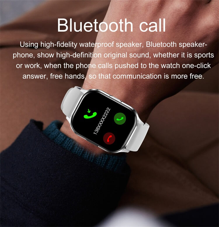 HK21 AMOLED Smartwatch AI Assistant vocal NFC contrôle d'accès IP67 étanche-Shenzhen Shengye Technology Co., Ltd