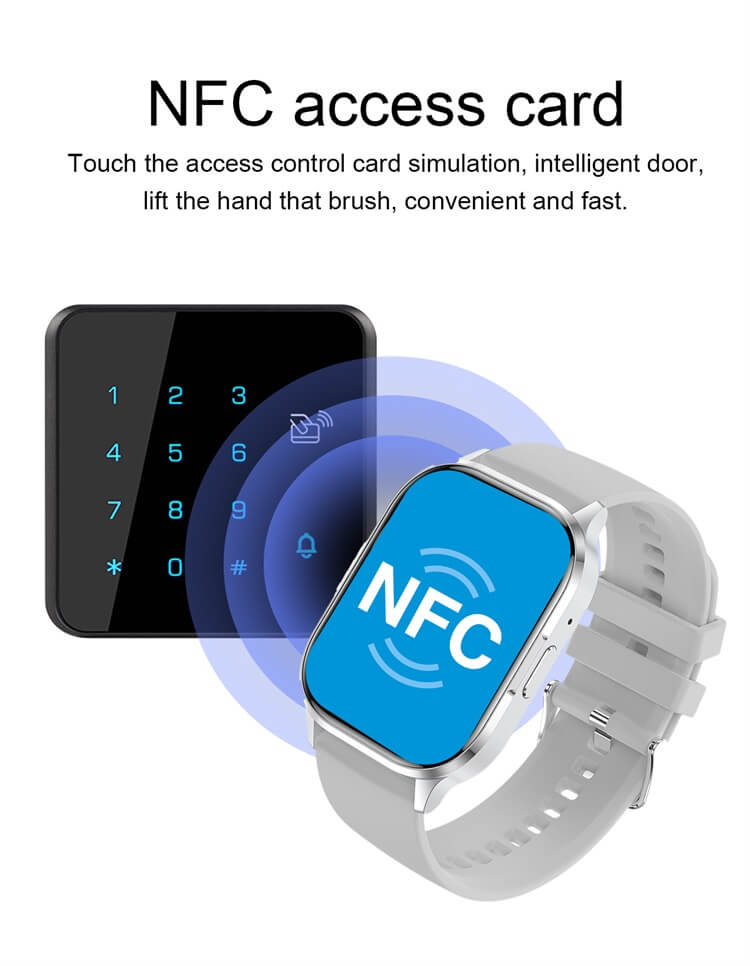 HK21 AMOLED Smartwatch AI Voice Assistant NFC Access Control IP67 Waterproof-Shenzhen Shengye Technology Co., Ltd.