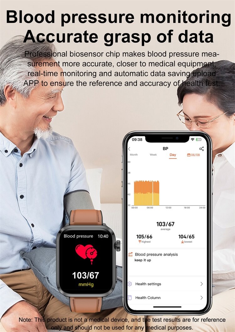 F220 Reloj inteligente de 1,91 pulgadas Terapia de salud con láser de sonda dual Medición de ácido úrico-Shenzhen Shengye Technology Co., Ltd