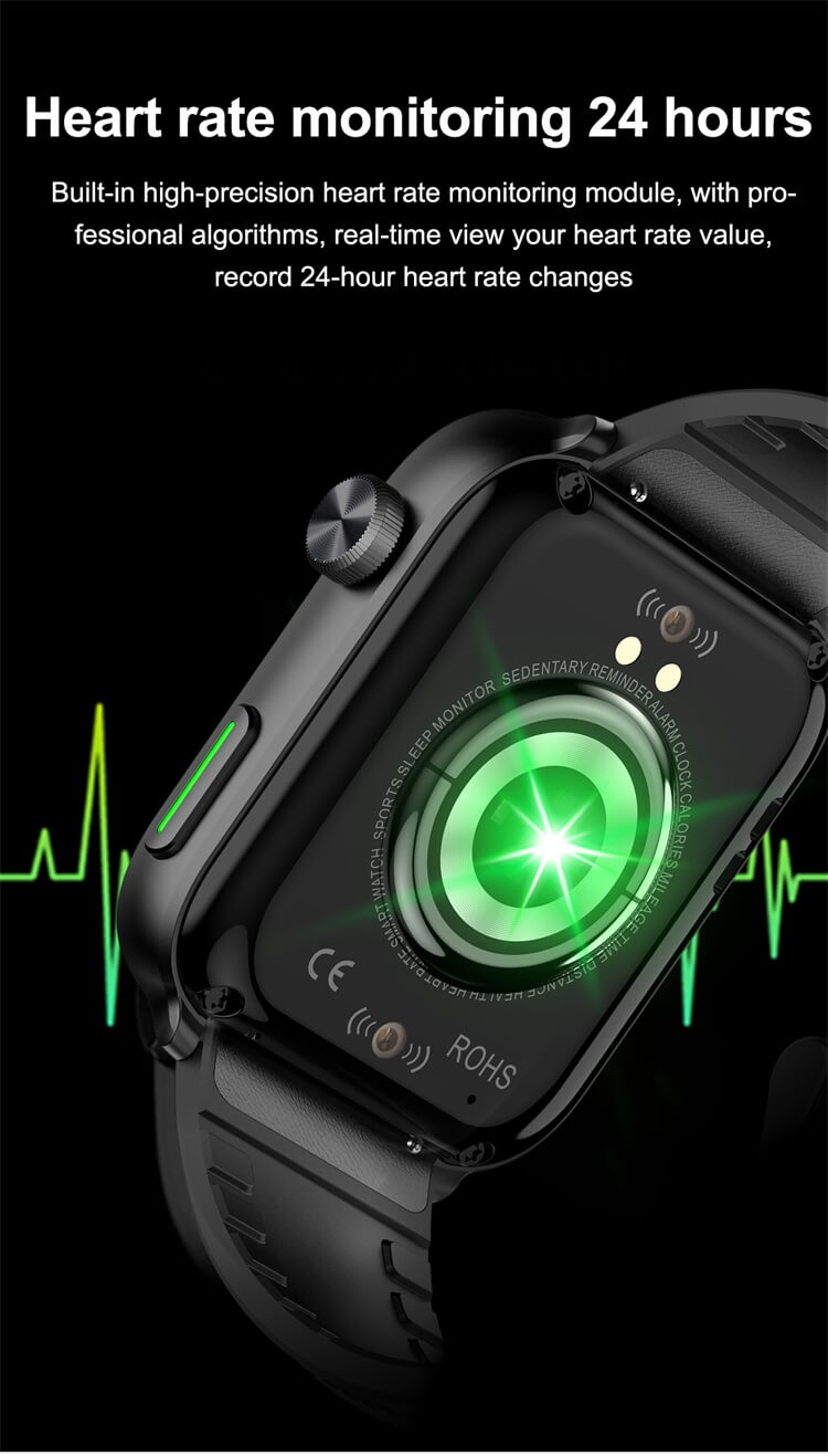 F220 1,91 pouces Smartwatch double sonde thérapie de santé au laser mesure de l'acide urique-Shenzhen Shengye Technology Co., Ltd