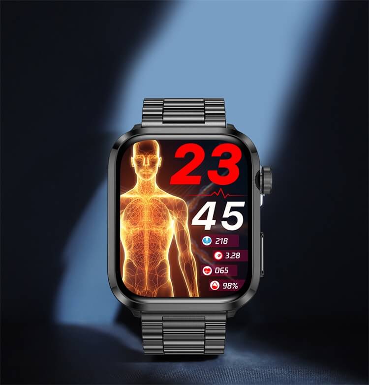 F220 Smartwatch 1,91 ιντσών Dual Probe Laser Health Therapy Μέτρηση ουρικού οξέος-Shenzhen Shengye Technology Co.,Ltd