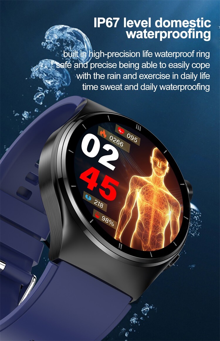 F320 Smartwatch 1,46 ιντσών Μη επεμβατική μέτρηση γλυκόζης αίματος Παρακολούθηση λιπιδίων αίματος-Shenzhen Shengye Technology Co.,Ltd