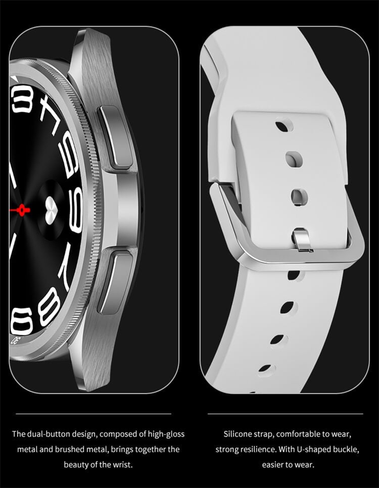 Watch 6 Smartwatch 350 mAh Battery Capacity IP68 Waterproof NFC Access Control-Shenzhen Shengye Technology Co.,Ltd