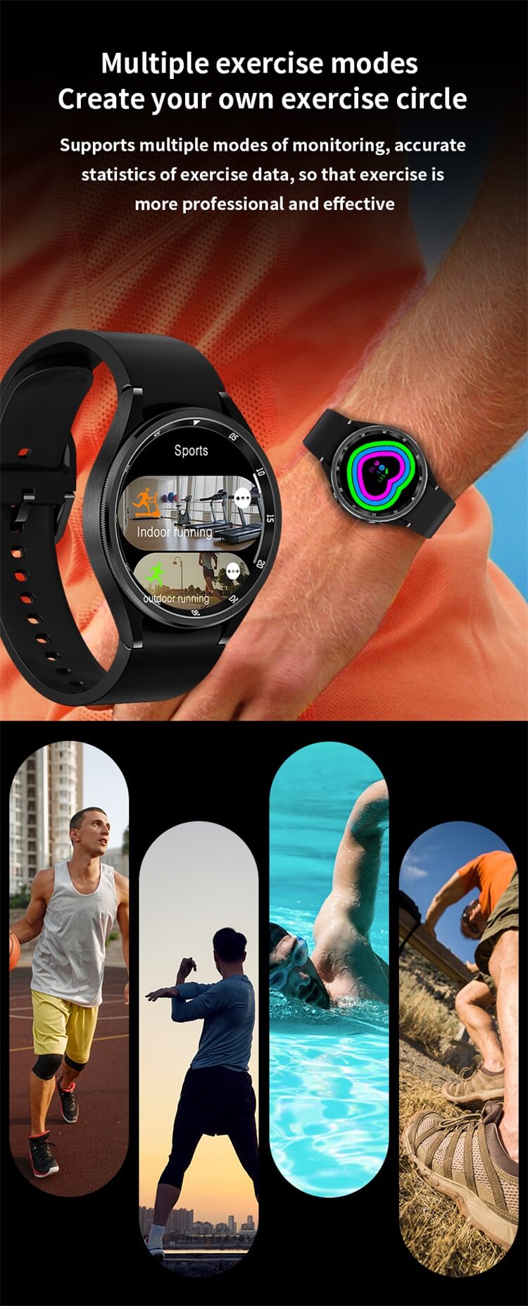 Watch 6 Smartwatch 350 mAh Akkukapazität IP68 Wasserdicht NFC Zugangskontrolle-Shenzhen Shengye Technology Co.,Ltd