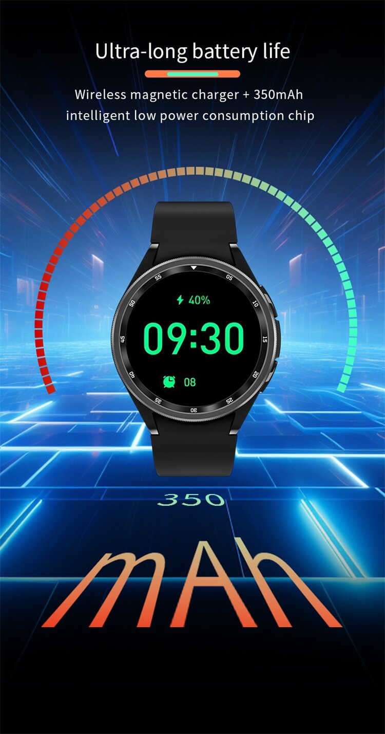 Guhuavmi Brand New Fashionable Health Smart Watch Gt4 Pro 1pc 360