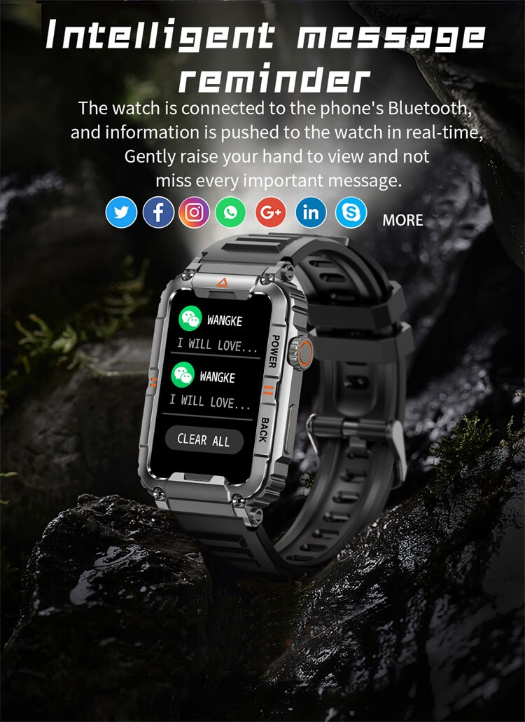 KR88 Smartwatch 107 Sports Modes Impact Test AI Voice Assistant-Shenzhen Shengye Technology Co., Ltd.