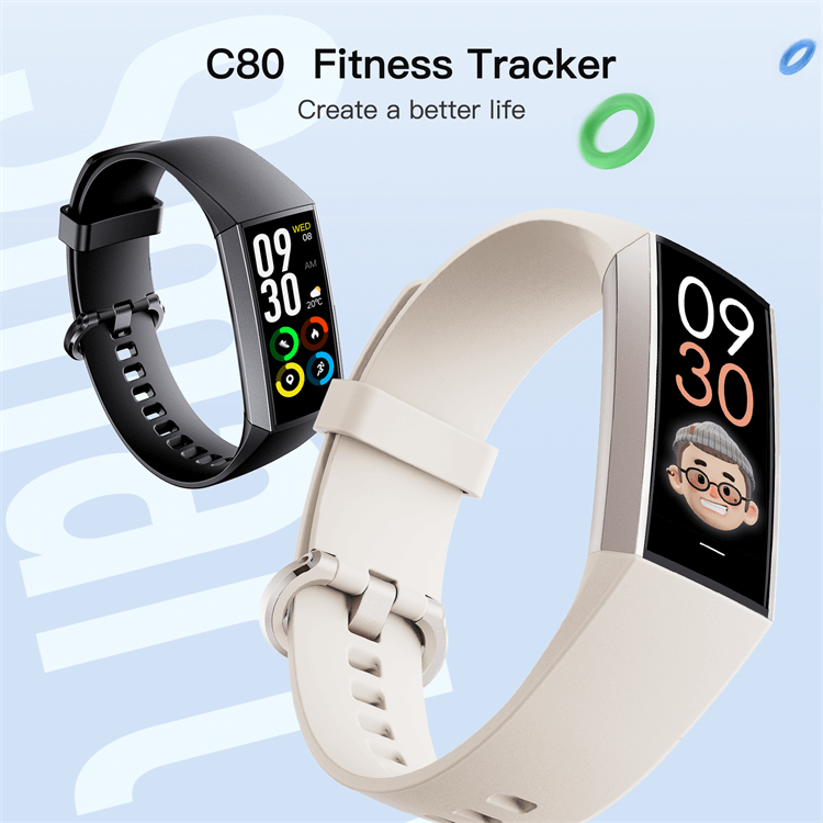 C80 AMOLED Smartwatch Monitoreo de temperatura Registro de actividad diaria IP67 Resistente al agua-Shenzhen Shengye Technology Co., Ltd