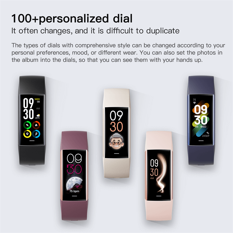 C80 AMOLED Smartwatch surveillance de la température enregistrement d'activité quotidienne IP67 étanche-Shenzhen Shengye Technology Co., Ltd