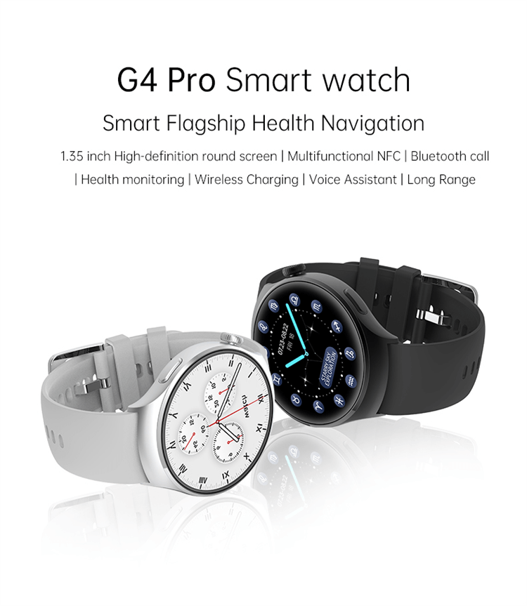 G4 Pro Smartwatch Long Range NFC Access Control Wireless Charging-Shenzhen Shengye Technology Co.,Ltd