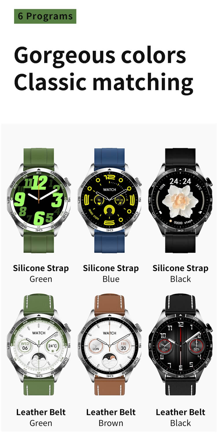 HD WATCH GT4 Smartwatch AI Smart Dial Offline fizetés NFC hozzáférés-vezérlés – Shenzhen Shengye Technology Co., Ltd.