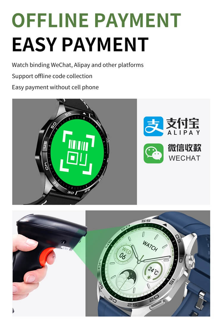 HD WATCH GT4 Smartwatch AI Smart Dial Πληρωμή εκτός σύνδεσης NFC Access Control-Shenzhen Shengye Technology Co.,Ltd