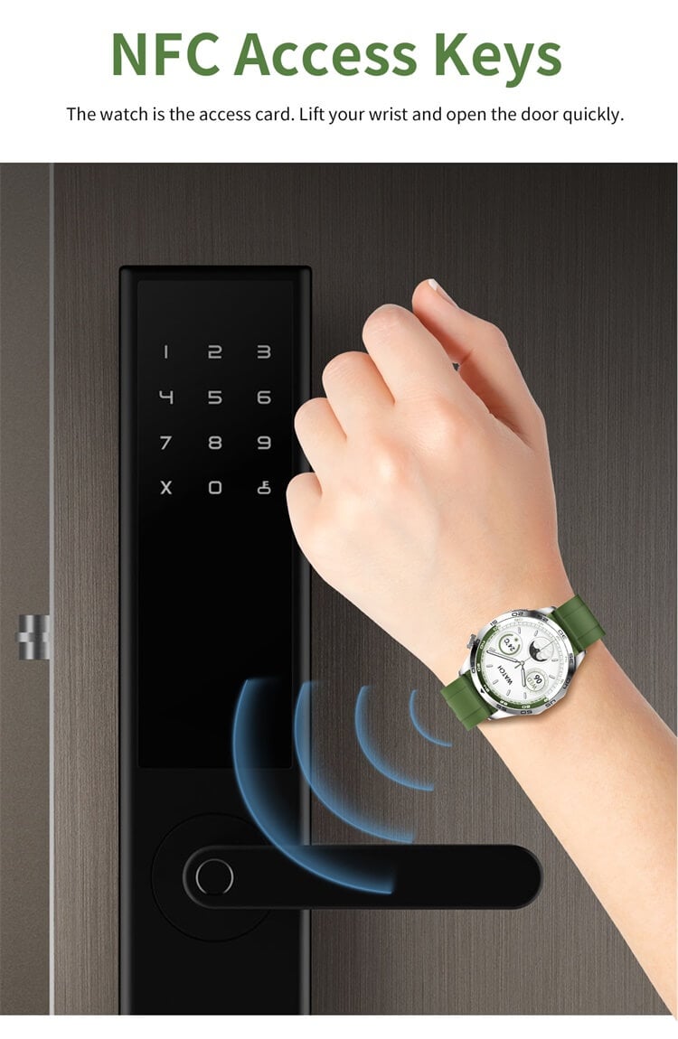 HD WATCH GT4 Smartwatch AI Smart Dial Offline Payment NFC Access Control-Shenzhen Shengye Technology Co.,Ltd