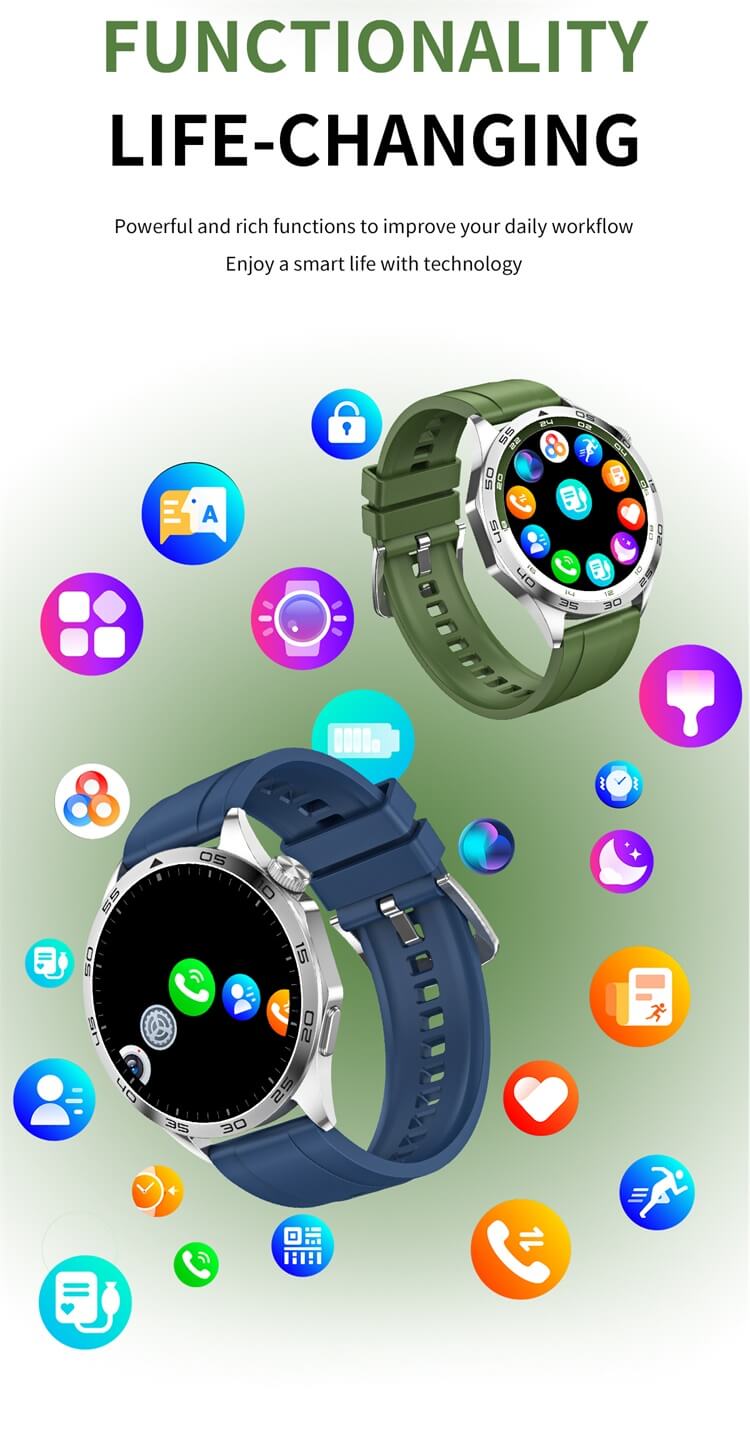 HD WATCH GT4 スマートウォッチ AI スマート ダイヤル オフライン決済 NFC アクセス コントロール-深セン Shengye Technology Co.,Ltd