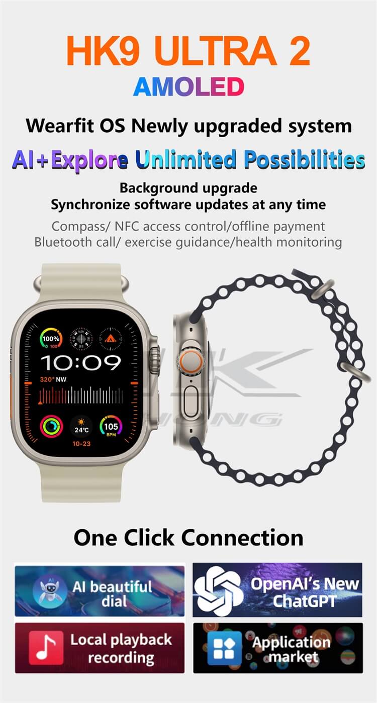 HK9 ULTRA 2 (Gen 2) AMOLED Smartwatch-Shenzhen Shengye Technology Co.,Ltd