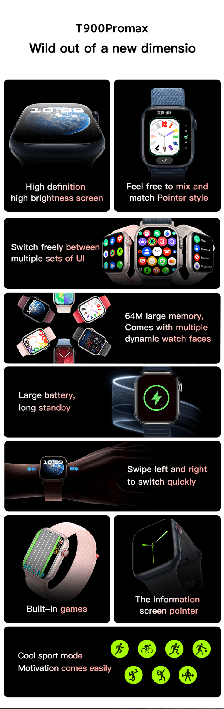 T900 Pro Max Smartwatch-Shenzhen Shengye Technology Co. Ltd