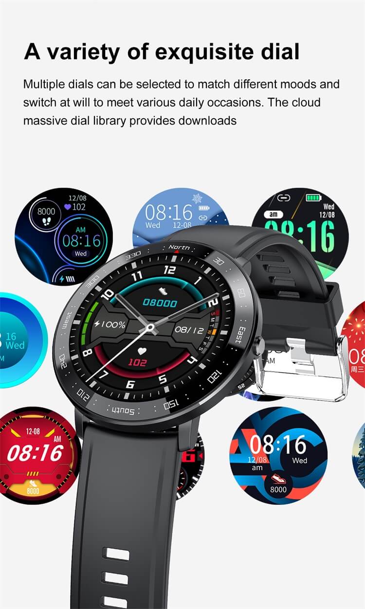 ZL03 Smartwatch Sedentary Reminder BT Calling IP67 Waterproof-Shenzhen Shengye Technology Co.,Ltd