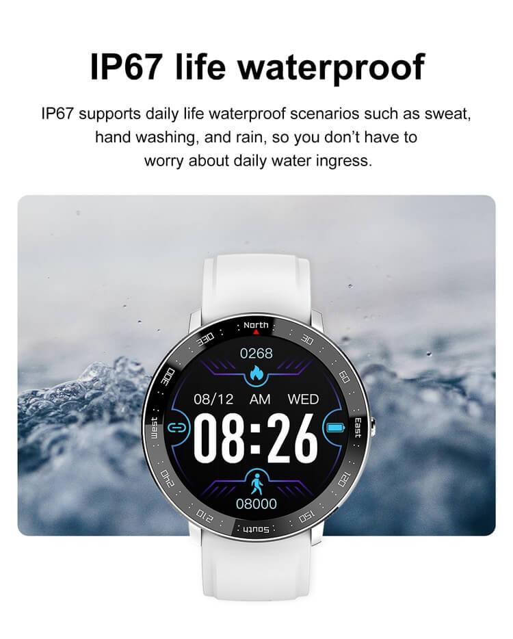 ZL03 Smartwatch Sedentary Reminder BT Calling IP67 Waterproof-Shenzhen Shengye Technology Co.,Ltd