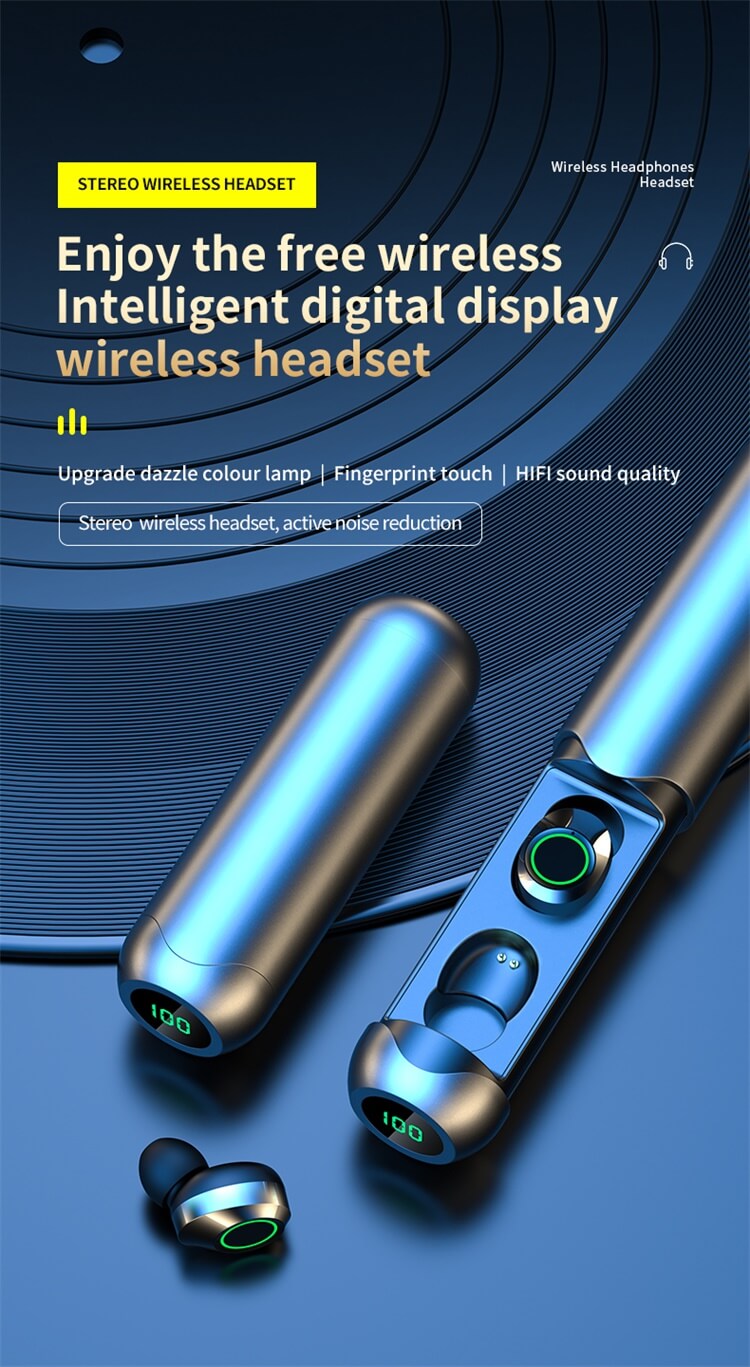 BQ40 Earphone HIFI Sound Quality Fingerprint Touch Active Noise Reduction-Shenzhen Shengye Technology Co.,Ltd