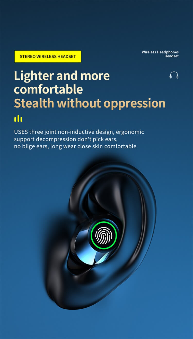 BQ40 Earphone HIFI Sound Quality Fingerprint Touch Active Noise Reduction-Shenzhen Shengye Technology Co.,Ltd