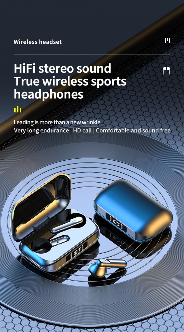 K70 Earphone HD Call HIFI Stereo Sound Long Endurance Automatic Power Pairing-Shenzhen Shengye Technology Co. Ltd