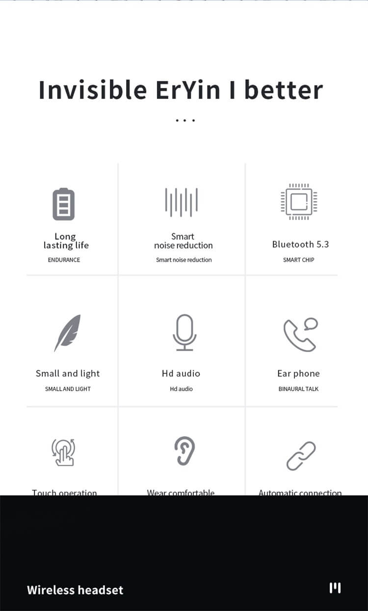 K70 Earphone HD Call HIFI Stereo Sound Long Endurance Automatic Power Pairing-Shenzhen Shengye Technology Co. Ltd