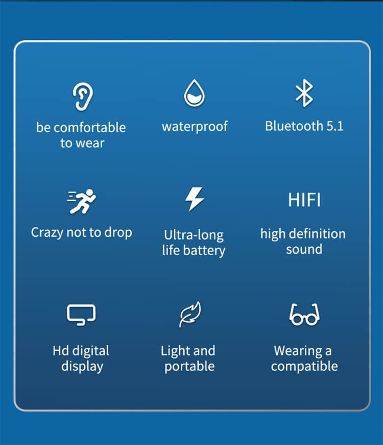 TG02 سماعة ذكية لتقليل الضوضاء HIFI صوت محيطي اتصال بدء التشغيل التلقائي - Shenzhen Shengye Technology Co.,Ltd