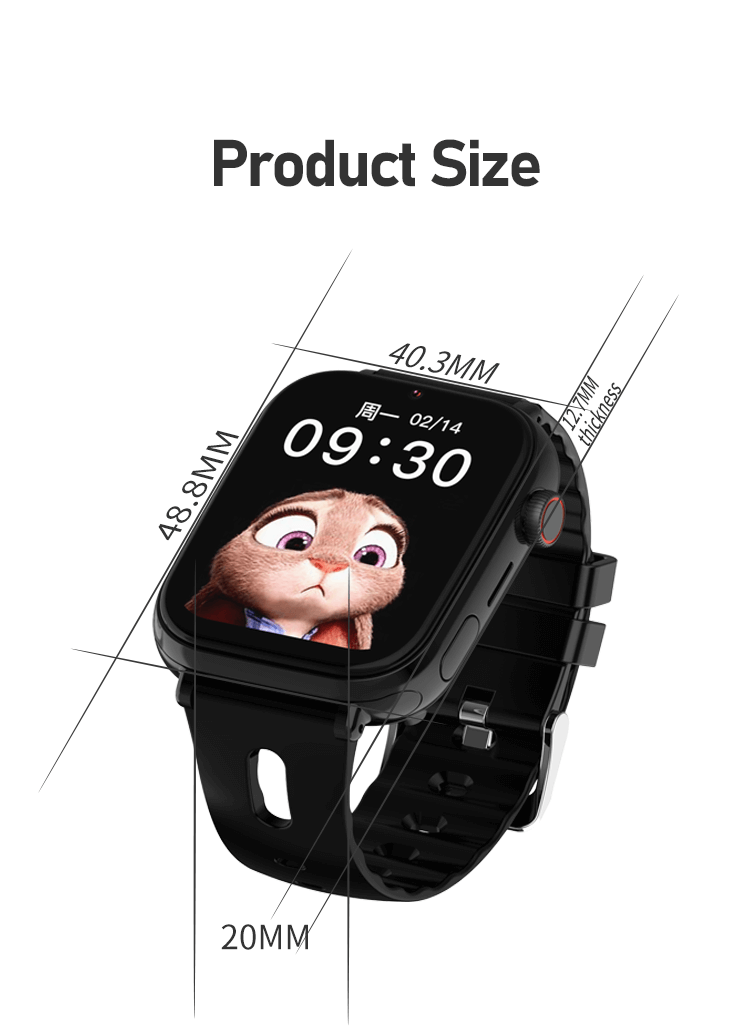 Smartwatch dziecięcy DF90 LBS+GPS+WIFI Lokalizacja Połączenia wideo Funkcja SOS — Shenzhen Shengye Technology Co., Ltd