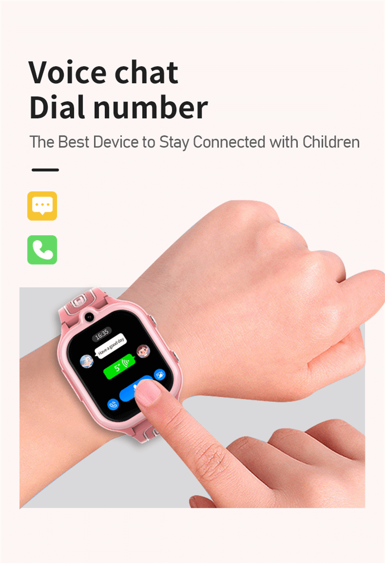 DF91 Smartwatch per bambini Videochiamate HD GPS+WIFI+LBS Posizione Geo Fence-Shenzhen Shengye Technology Co., Ltd